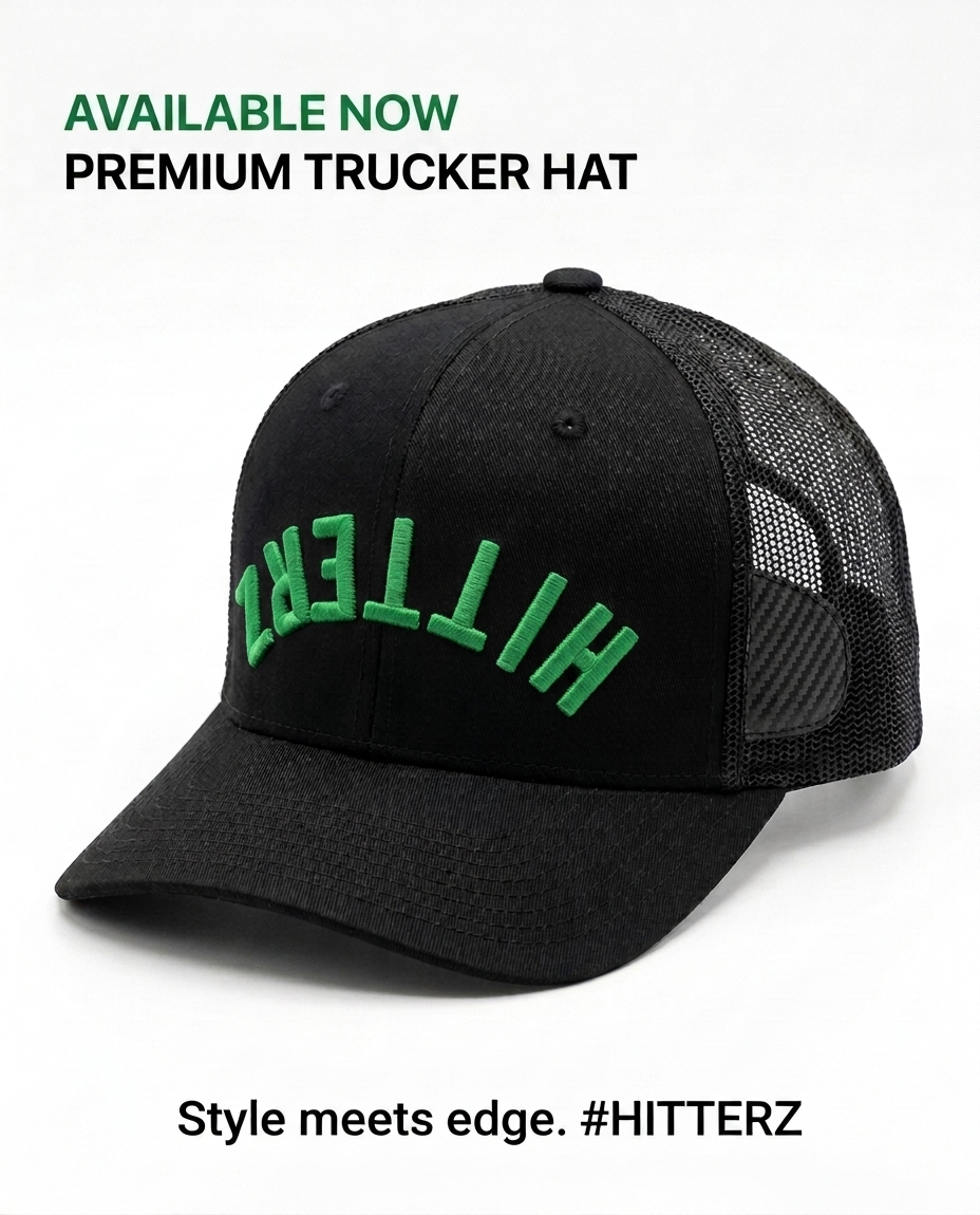 A Fresh Hat (Black/Green)