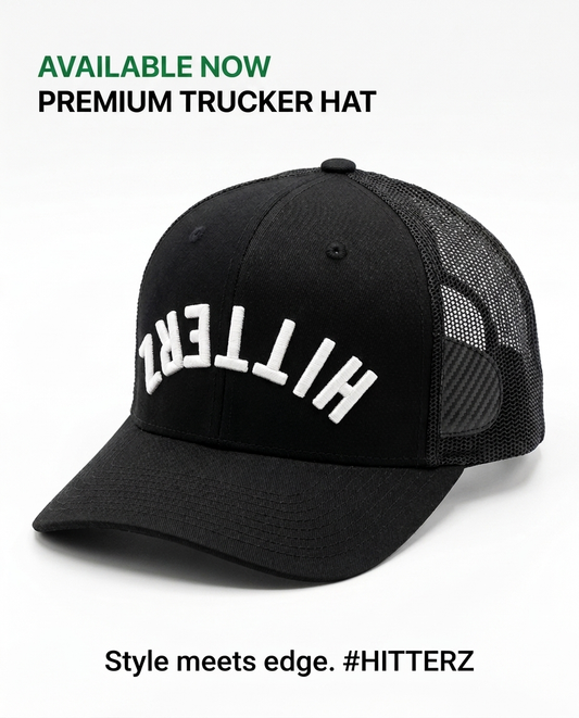 A Fresh Hat (Black/White)