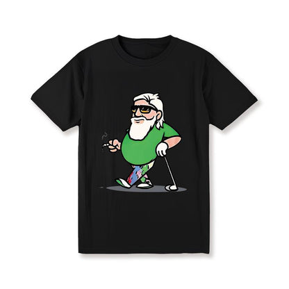 Iconic Golf T-Shirt – Soft & Breathable Cotton Tee for Men, Classic Fit for Everyday Comfort